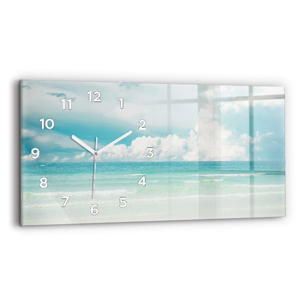 Horizontale Uhr Landschaft mit Meer