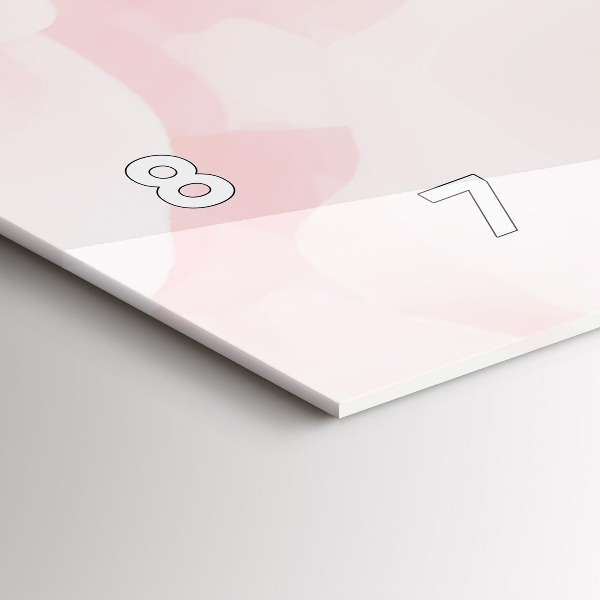 Horizontale Uhr Blühende Rosen