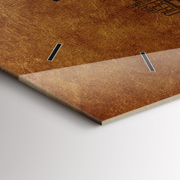 Horizontale Uhr Karte mit Ländernamen