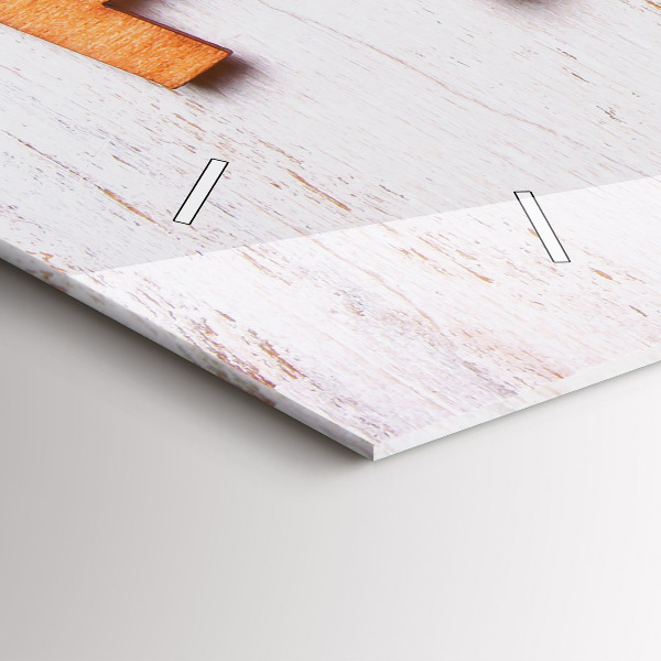 Horizontale Uhr mit motiv Familieninschrift