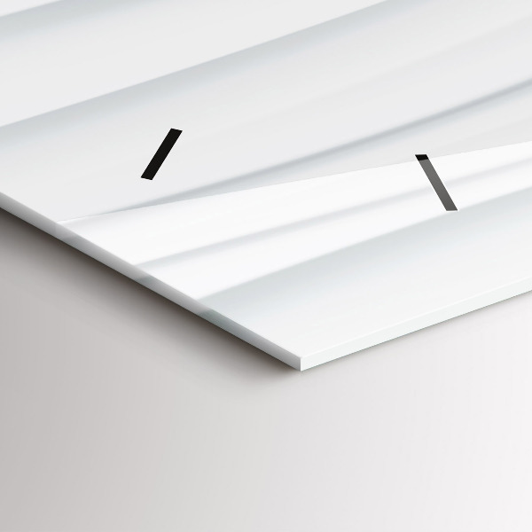 Horizontale Uhr mit motiv Textur der Wellen