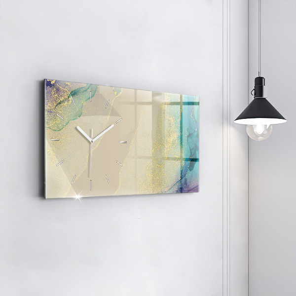 Horizontale Uhr Elegante Abstraktion