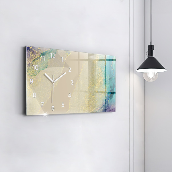 Horizontale Uhr Elegante Abstraktion