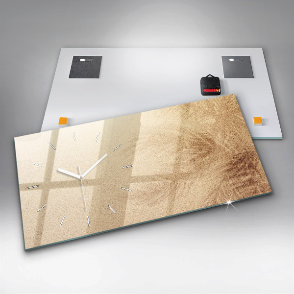 Horizontale Uhr Sommer-Accessoires