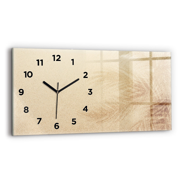 Horizontale Uhr Sommer-Accessoires