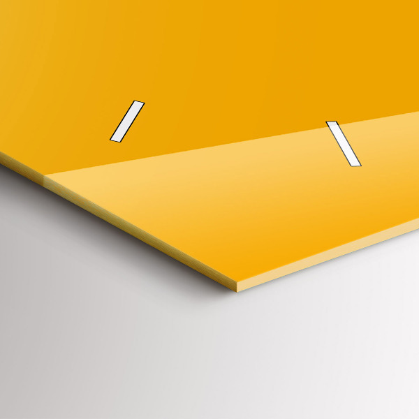 Horizontale Uhr Farbe goldgelb