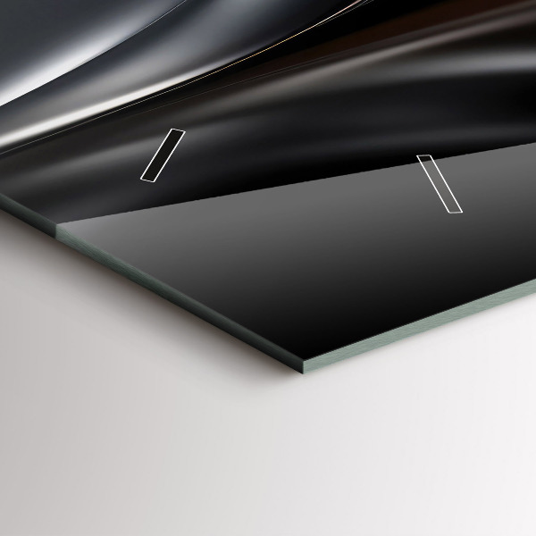 Horizontale Uhr Abstrakt