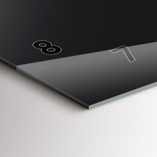 Horizontale Uhr Mondphasen und Insekt