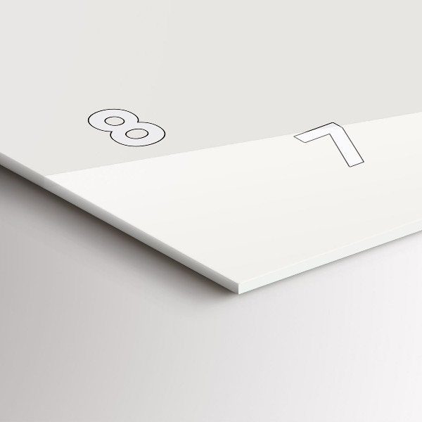 Horizontale Uhr Mondphasen