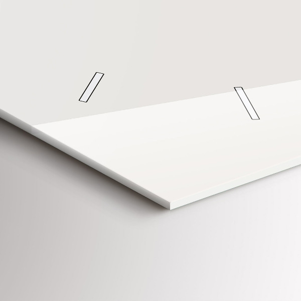 Horizontale Uhr Mondphasen