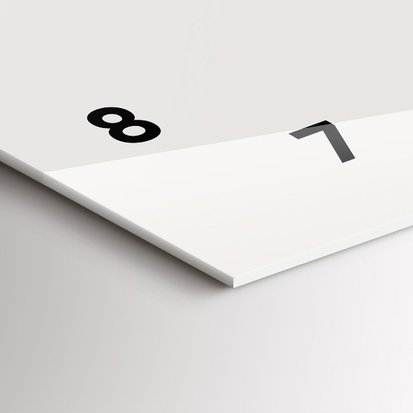 Horizontale Uhr Mondphasen