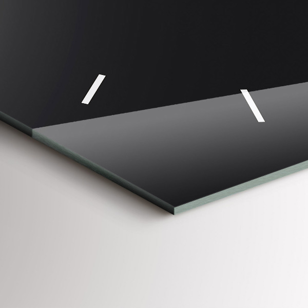 Horizontale Uhr mit motiv Mondphasen