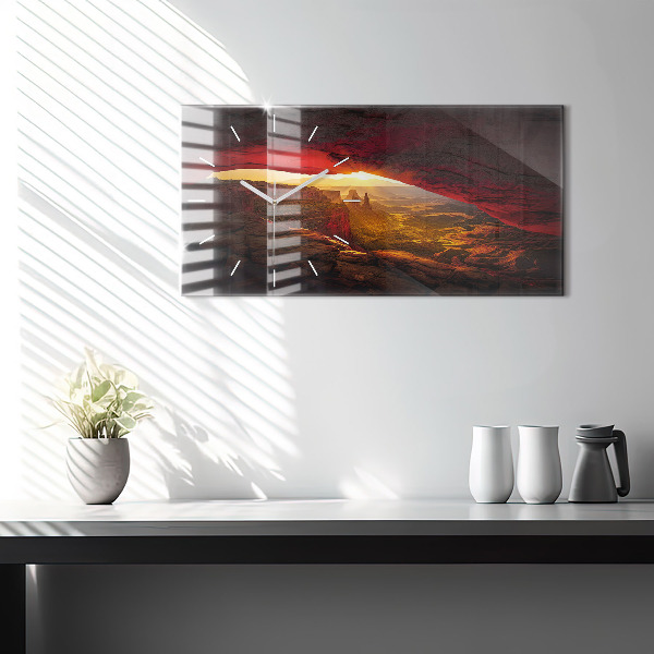 Horizontale Uhr mit motiv Grand Canyon Arizona