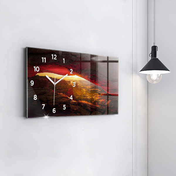 Horizontale Uhr mit motiv Grand Canyon Arizona