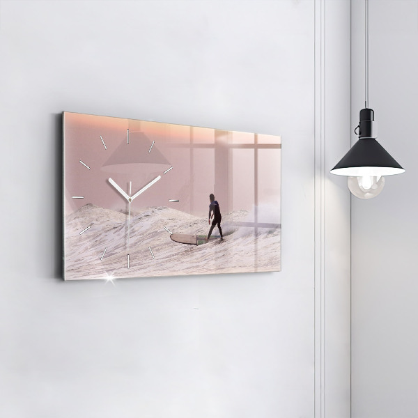 Horizontale Uhr Surfer auf Hawaii