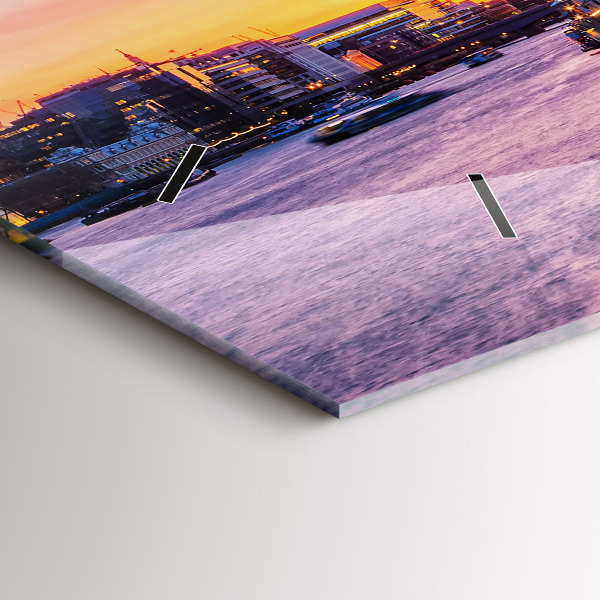 Horizontale Uhr Blick auf London