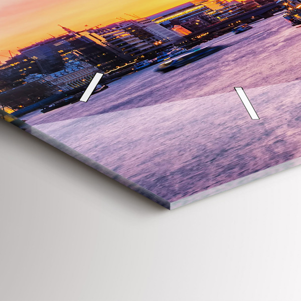 Horizontale Uhr Blick auf London