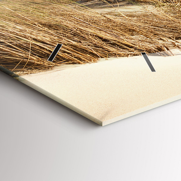 Horizontale Uhr mit motiv Blick auf den Strand