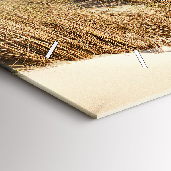 Horizontale Uhr mit motiv Blick auf den Strand