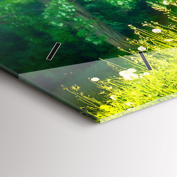 Horizontale Uhr mit motiv Frühling Natur