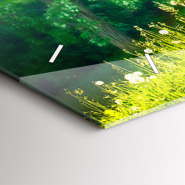 Horizontale Uhr mit motiv Frühling Natur