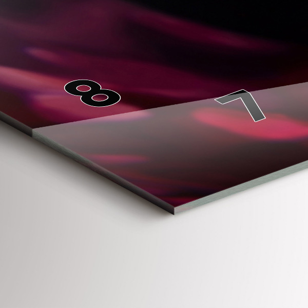 Horizontale Uhr Wein