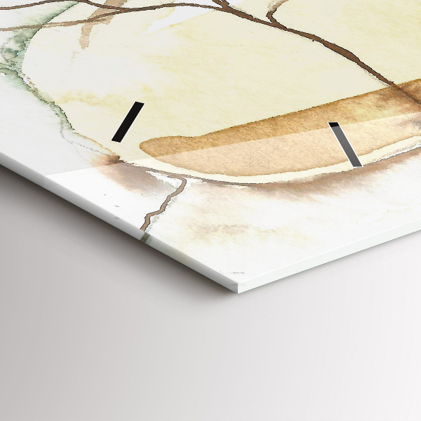 Horizontale Uhr mit motiv Porträt einer Frau