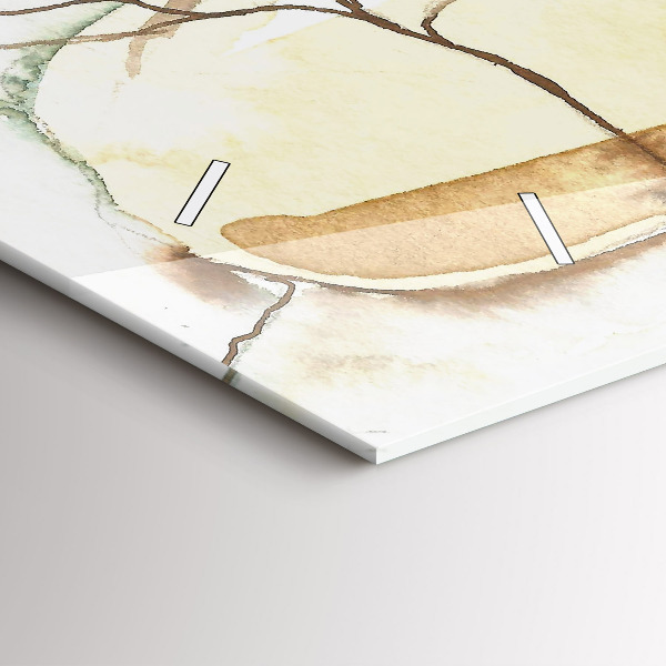 Horizontale Uhr mit motiv Porträt einer Frau