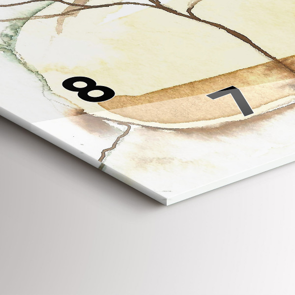 Horizontale Uhr mit motiv Porträt einer Frau