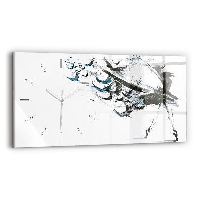 Horizontale Uhr Frau tanzt Ballett