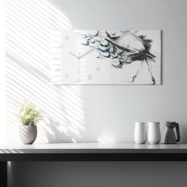 Horizontale Uhr Frau tanzt Ballett