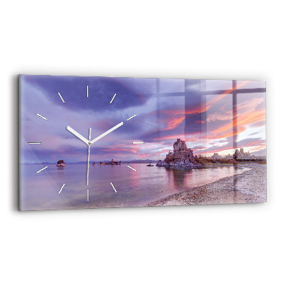 Horizontale Uhr mit motiv Sonnenaufgang in Kalifornien