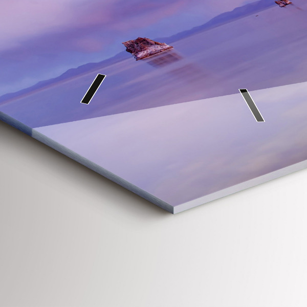 Horizontale Uhr mit motiv Sonnenaufgang in Kalifornien