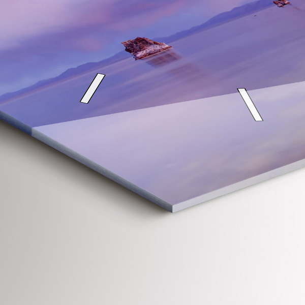 Horizontale Uhr mit motiv Sonnenaufgang in Kalifornien