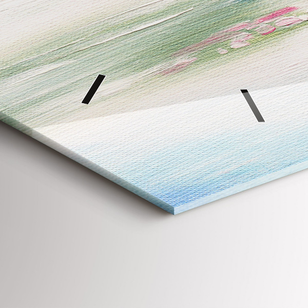 Horizontale Uhr Mosaik eines Baumes