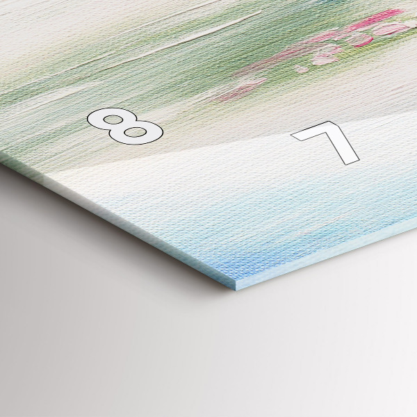 Horizontale Uhr Mosaik eines Baumes