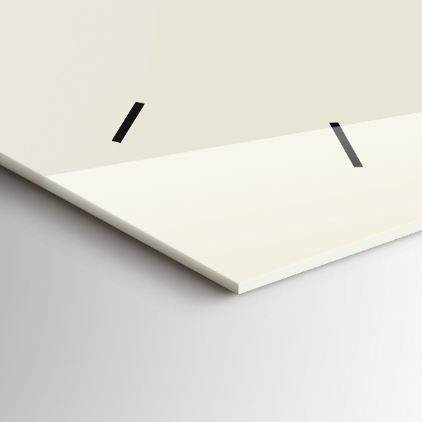 Horizontale Uhr Abstrakte Hirsche