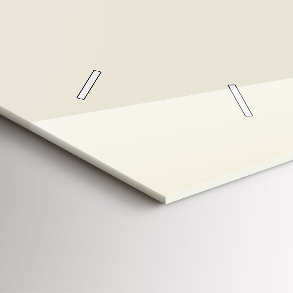 Horizontale Uhr Abstrakte Hirsche