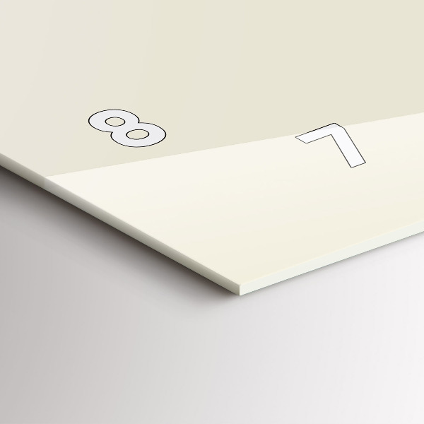 Horizontale Uhr mit motiv Mann mit Bart und Pfeife