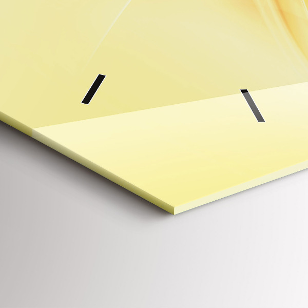 Horizontale Uhr mit motiv Wellen abstrakt