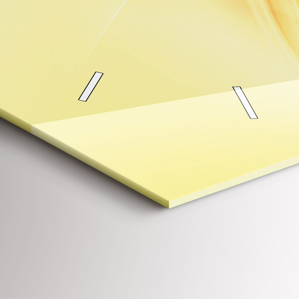 Horizontale Uhr mit motiv Wellen abstrakt