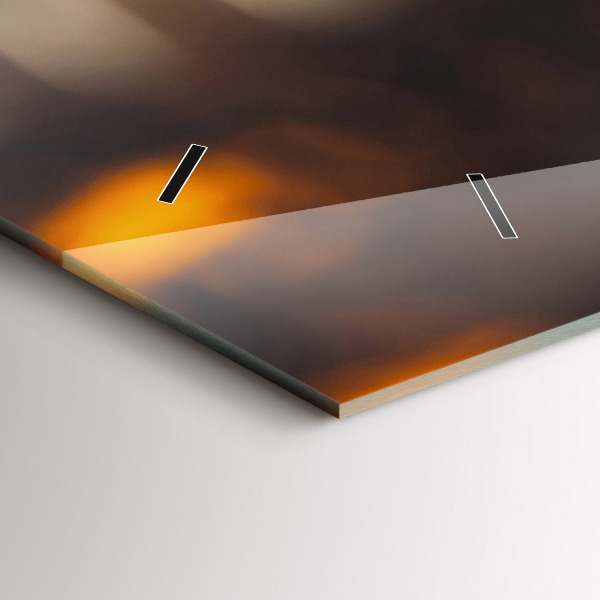 Horizontale Uhr mit motiv Glasflaschen