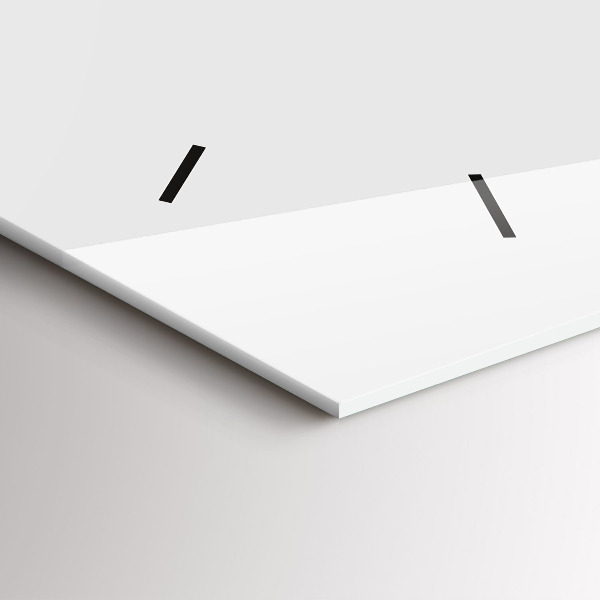 Horizontale Uhr mit motiv Zeichnender Bär