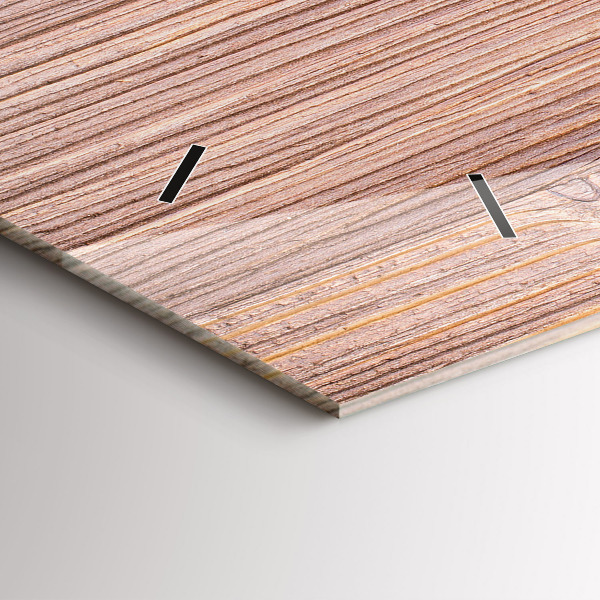 Horizontale Uhr Paprika