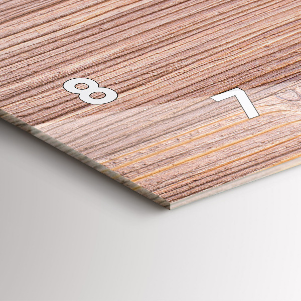 Horizontale Uhr Paprika