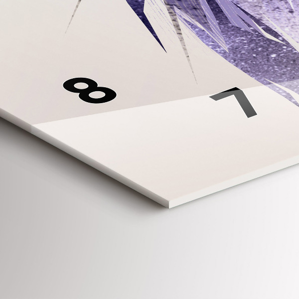 Horizontale Uhr Raubvogel