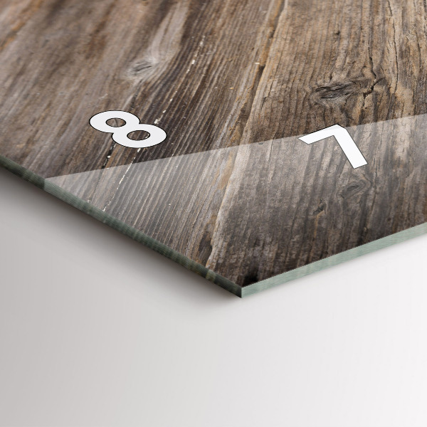 Horizontale Uhr mit motiv Kulinarisches Herz von Italien