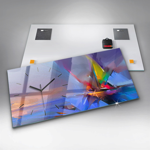 Horizontale Uhr Meereslandschaft