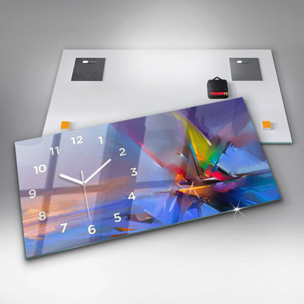 Horizontale Uhr Meereslandschaft