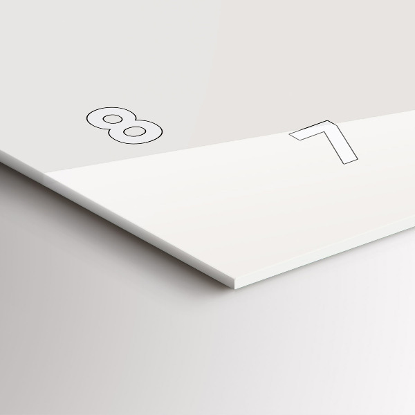 Horizontale Uhr Gemaltes Porträt eines Tigers